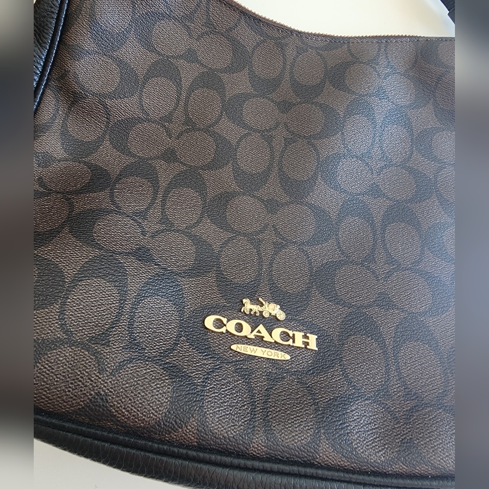 Coach Ellie File Bag in Signature Canvas - Picture 8 of 12